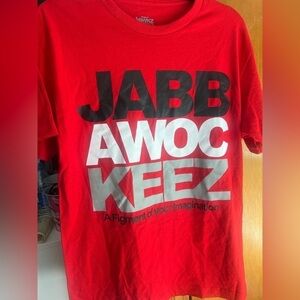 red short sleeve shirt size medium